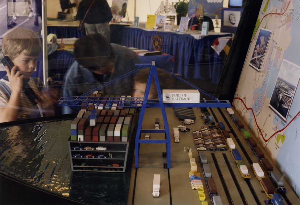 Maryland Port Admin. Port of Baltimore educational kiosk